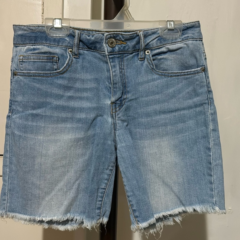F21 denim shorts
